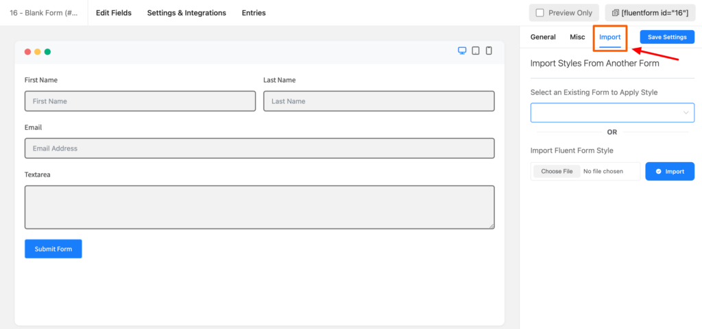 Official Form Styler of Fluent Forms - WP Manage Ninja