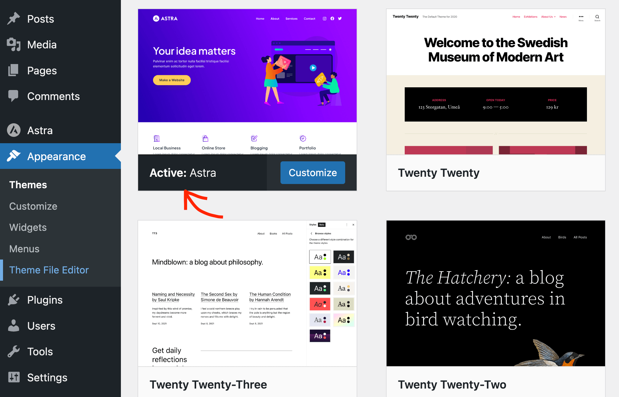 How to Delete a Theme in WordPress (3 Easy Ways) - WP Manage Ninja
