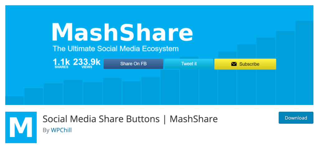 MashShare Social Media Share Buttons