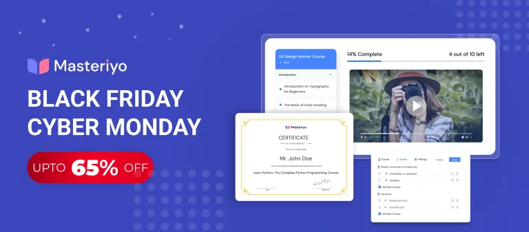 BFCM Masteriyo WordPress Black Friday coupons 2025, Black Friday coupons WordPress 2025