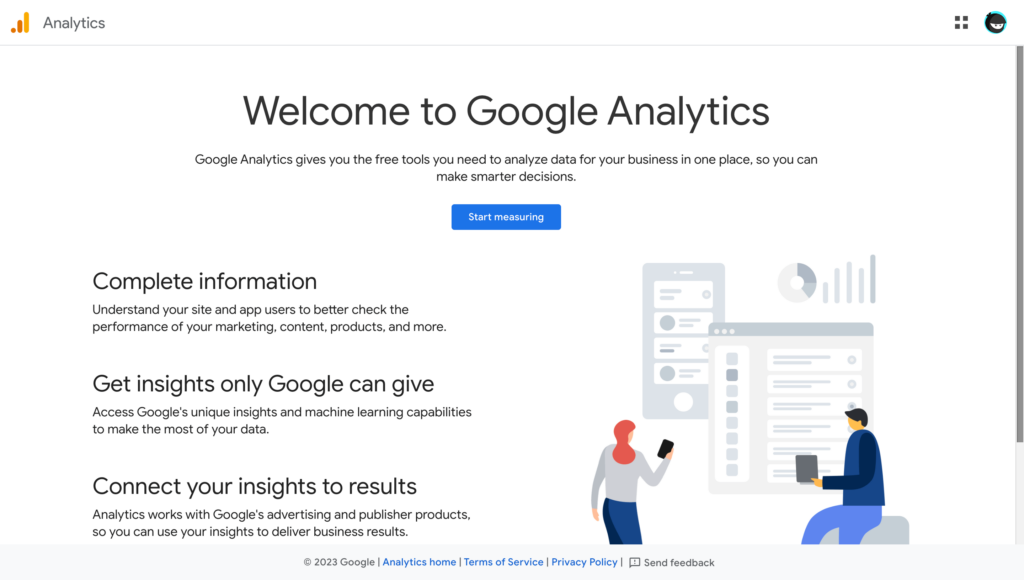 Welcome to Google Analytics