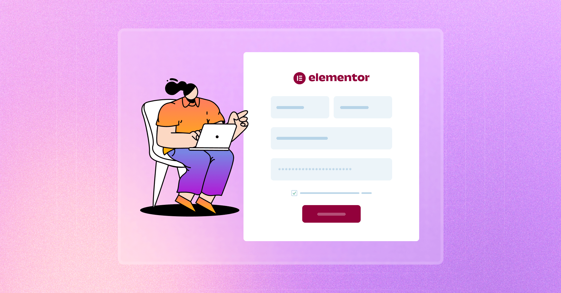 How to Design a Sign-up Form in Elementor
