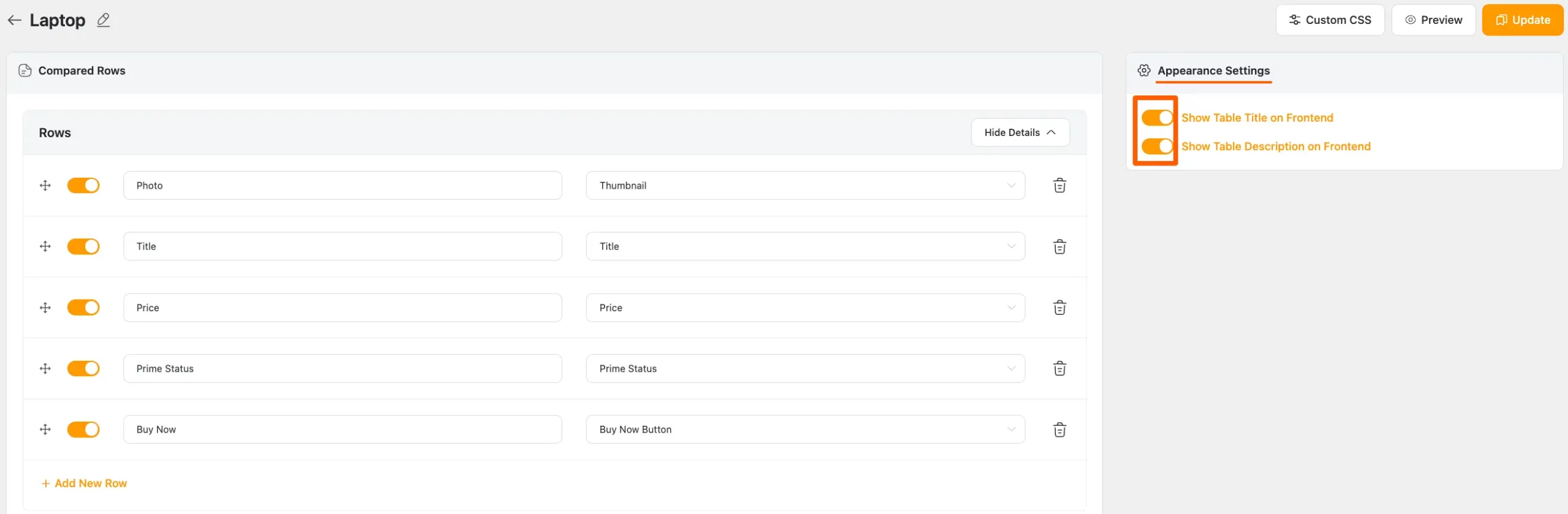 Appearance-Setting-and-its-Two-options