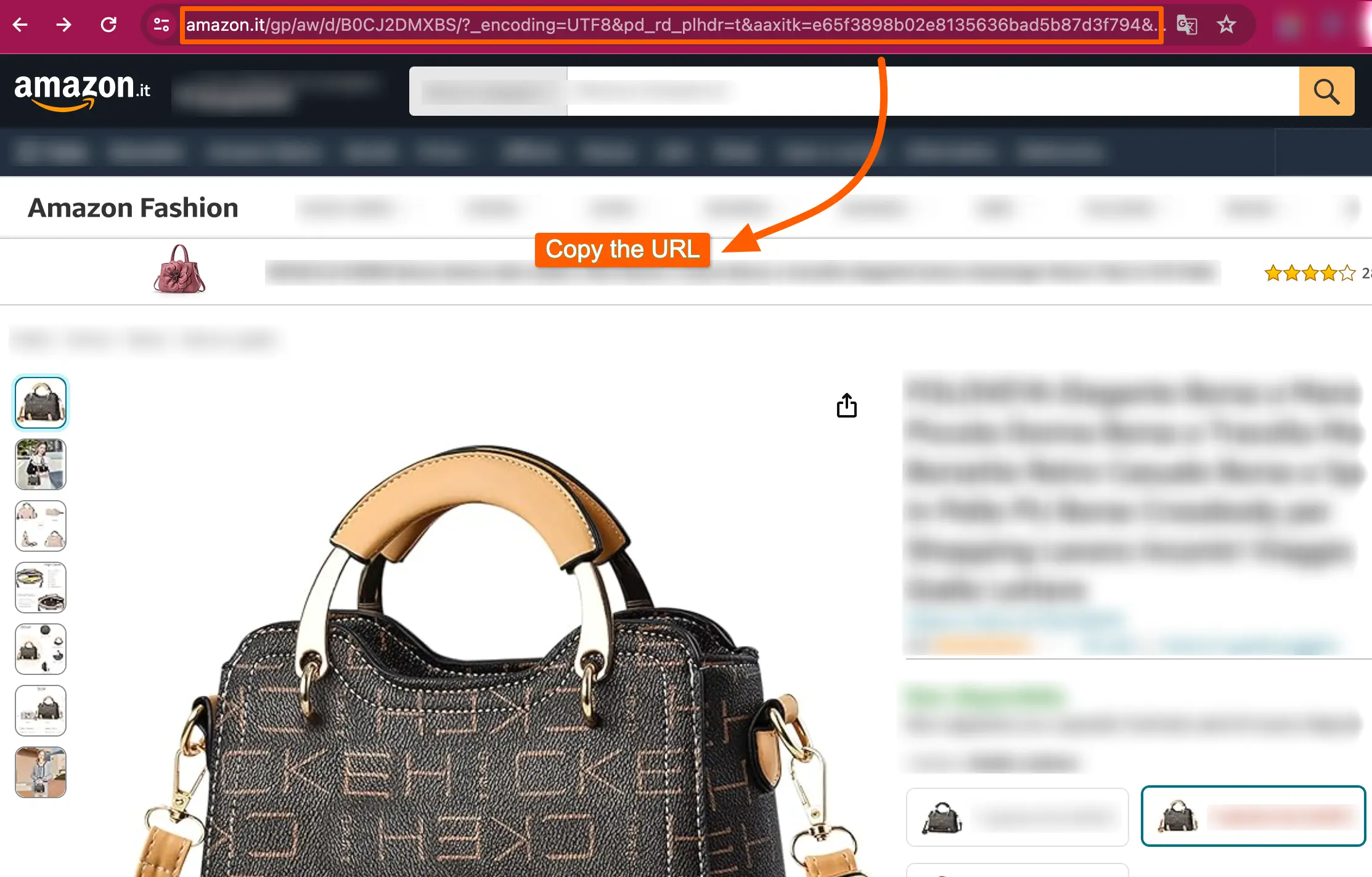 copy-Amazon-Product-URL