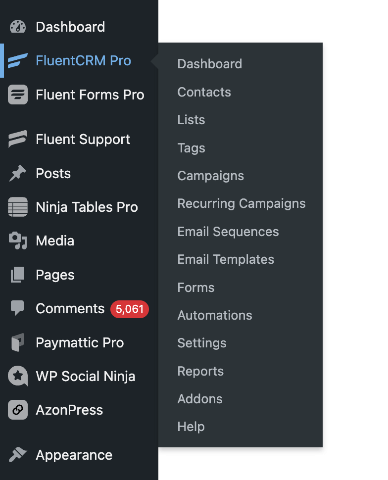 FluentCRM