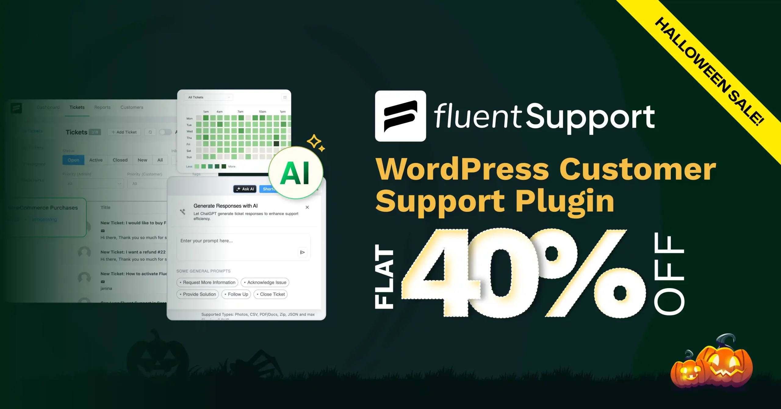 FluentSupport halloween deal