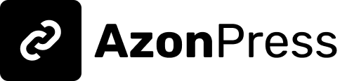 Azonpress Monotone Dark Logo