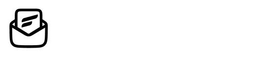 FluentSMTP Monotone White logo