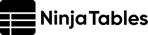 Ninjatables monotone Dark Logo