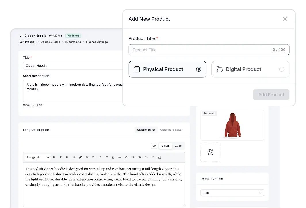 Product Handling