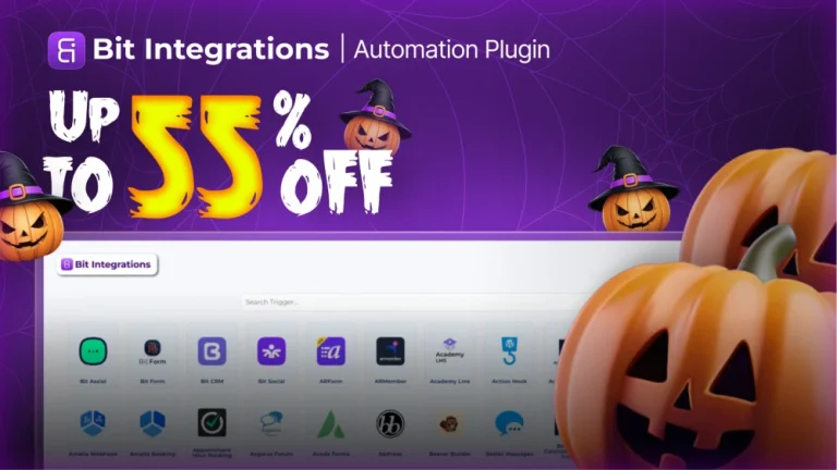 Bit Integration banner Image for WPManageNinja halloween Deal