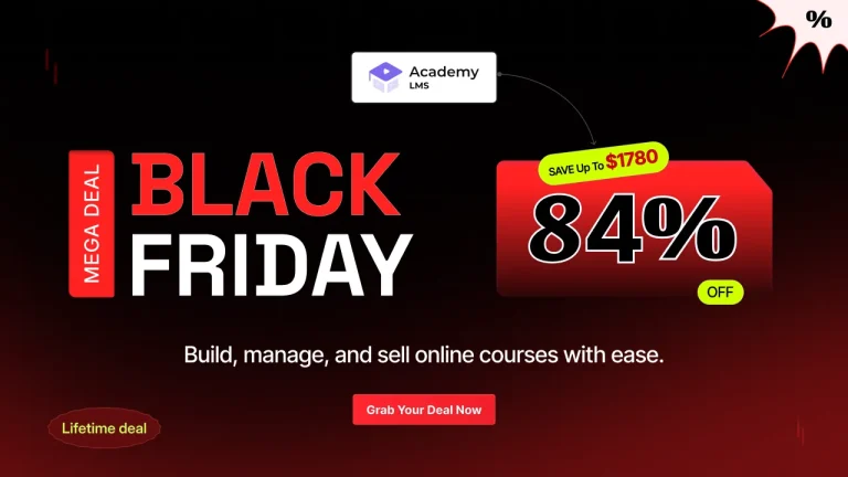 Academy LMS Black Friday WordPress deals, WordPress Black Friday deals