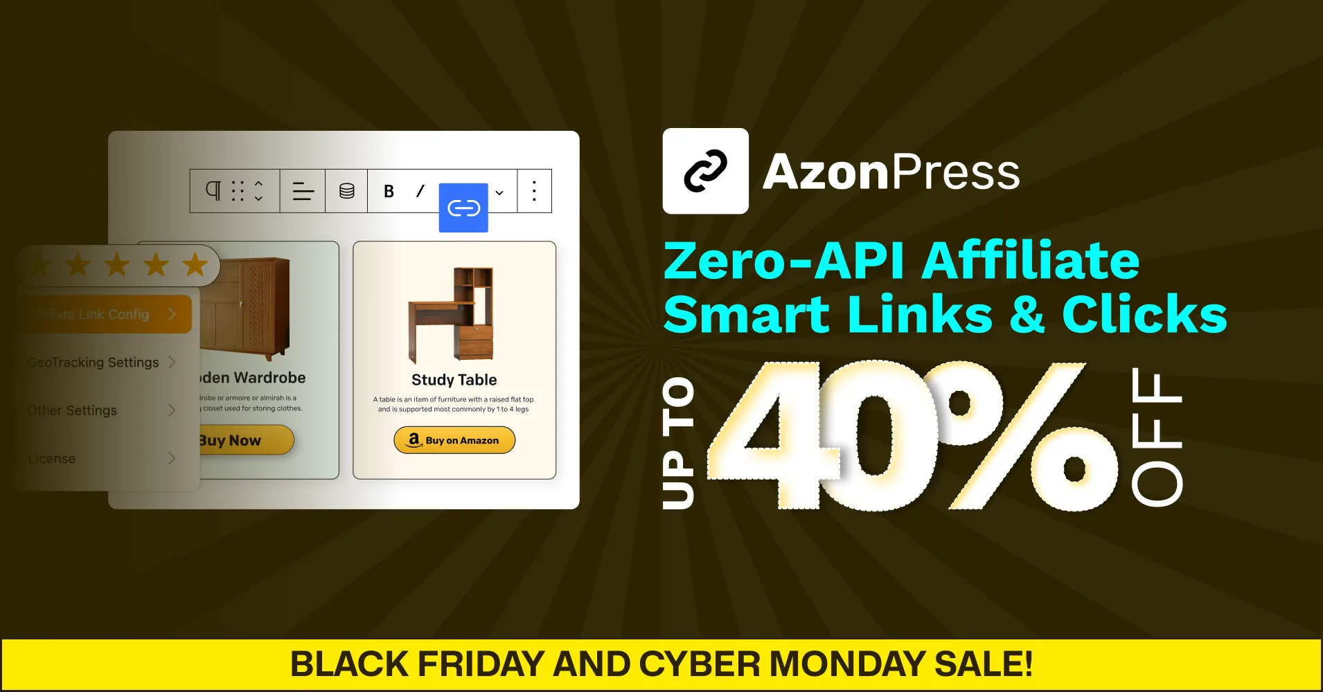 AzonPress is offering black friday deals 2025, WordPress black friday deals