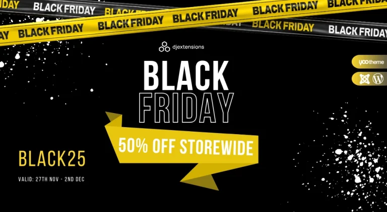 DJ-Extension Black Friday WordPress deals, Black Friday deals 2025