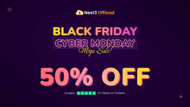 Next3 Offload is offering Black Friday deals, Best WordPress Black Friday deals
