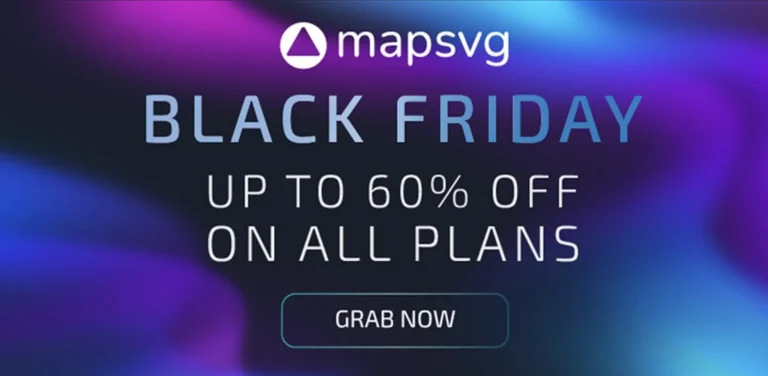 MapSVG WordPress Black Friday deals 2025, Black Friday WordPress deals 2025