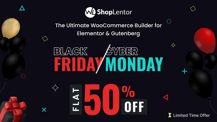 ShopLentor WordPress black friday deals 2025, black Friday deals WordPress