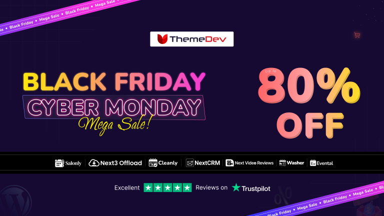 ThemeDev Black Friday WordPress deals, Black Friday deals 2025