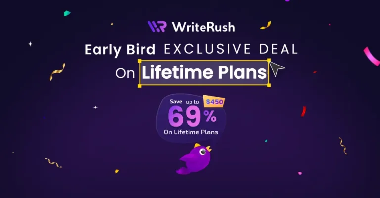 WriteRush Black Friday WordPress deals, WordPress Black Friday deals