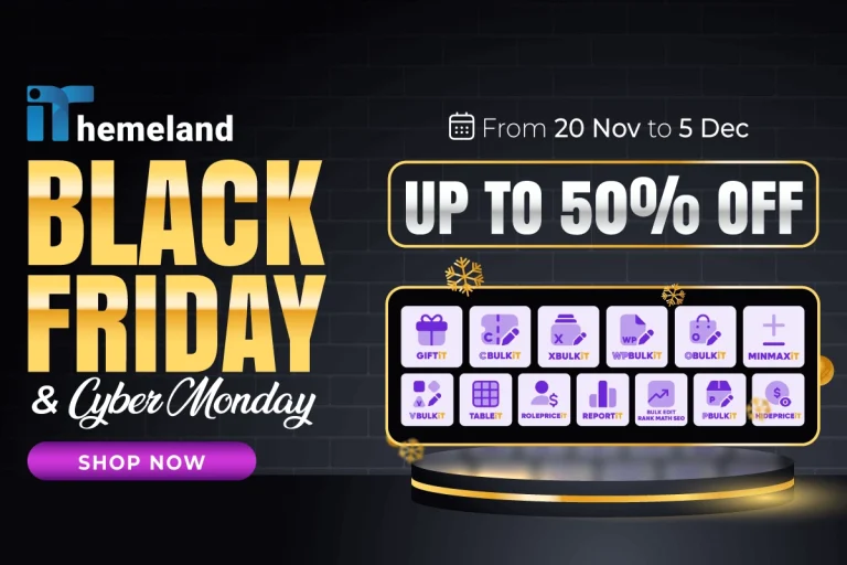 iThemeland Plugins Black Friday WordPress deals, WordPress Black Friday deals