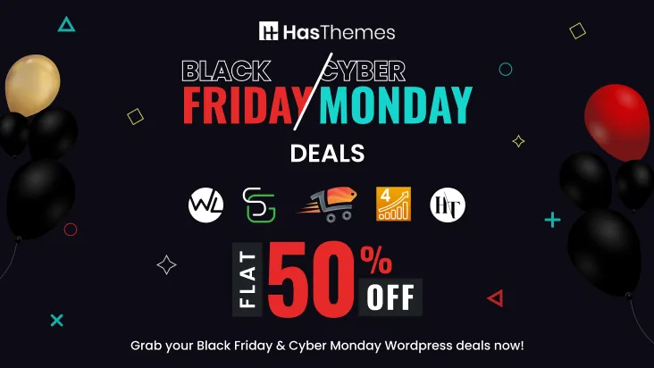 HasThemes best WordPress Black Friday deals 2025, Black Friday deals WordPress 2025