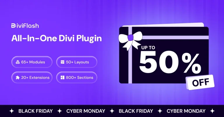 DiviFlash WordPress black friday deals 2025, black Friday deals WordPress