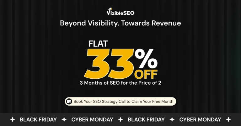 VizibleSEO is offering Black Friday deals, Best WordPress Black Friday deals