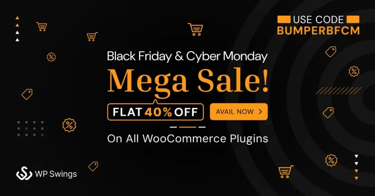 WP Swings is offering Black Friday deals, Best WordPress Black Friday deals