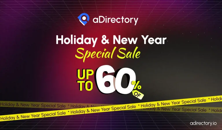 aDirectory Holiday New Year Special Sale