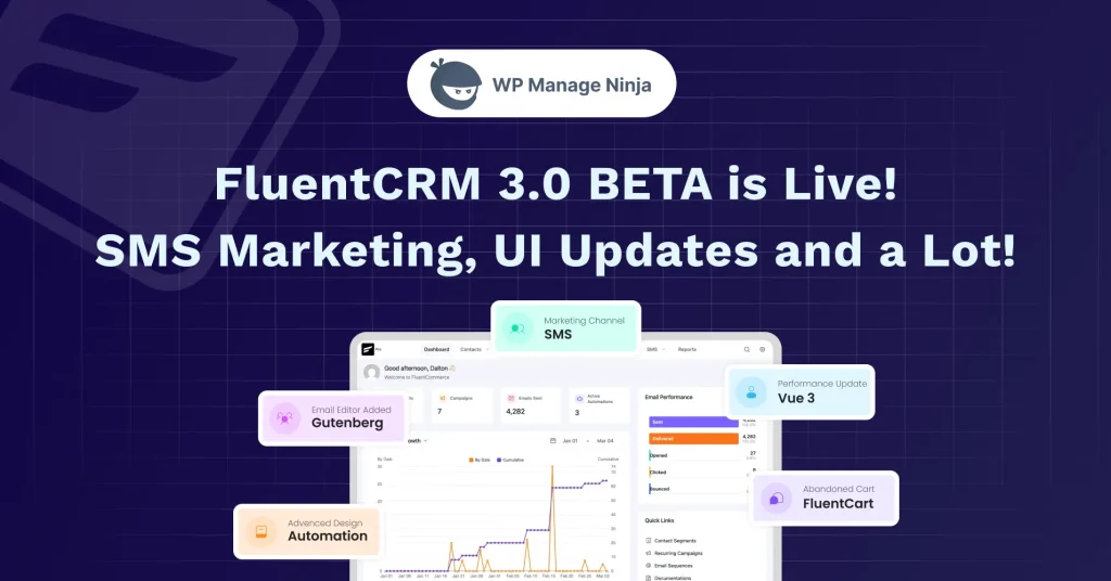 FluentCRM 3.0 BETA