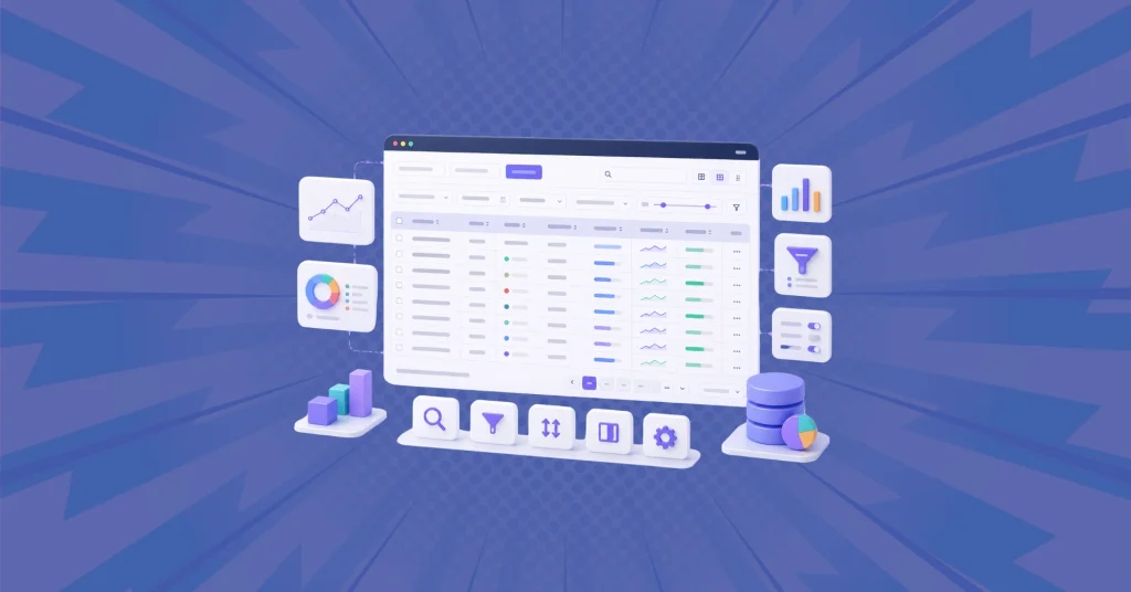 Designing Big Data Tables: UI/UX Principles and Best Practices