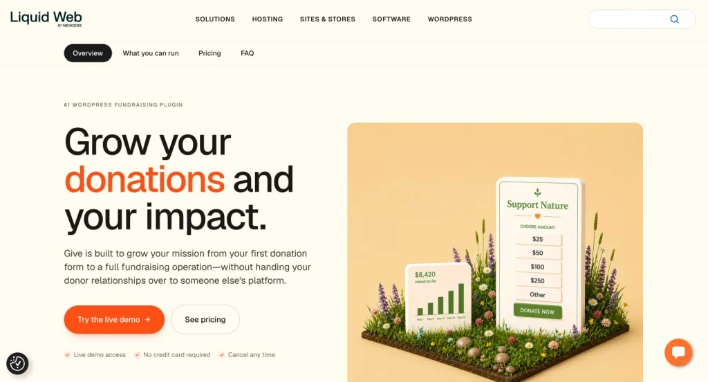 Give by Liquid Web