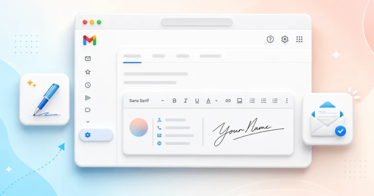 How to Add Signature in Gmail (Step-by-Step Guide for Beginners)