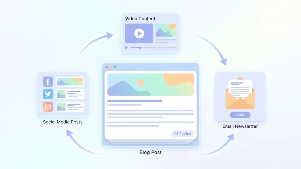Actively promote your posts through multiple channels