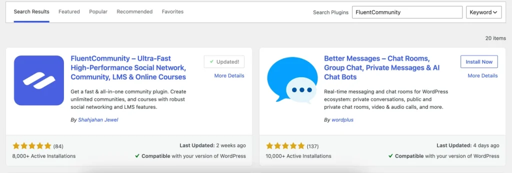 Install FluentCommunity on Your WordPress Site