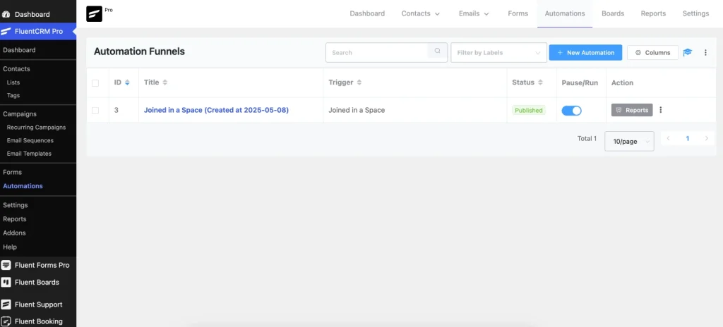 Set Up Your Onboarding Flow- Setup emails in FluentCRM