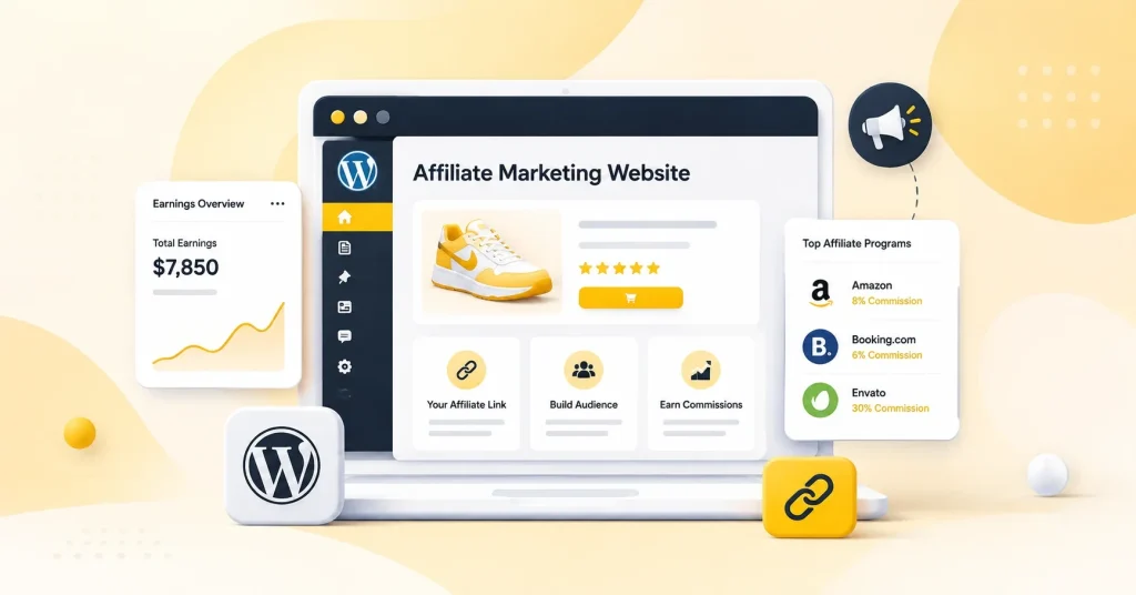 Featured image for the blog The Real Setup Behind a Working Affiliate Marketing Website