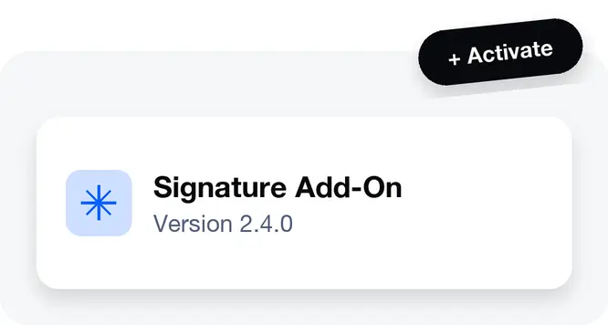 Install the Add-On