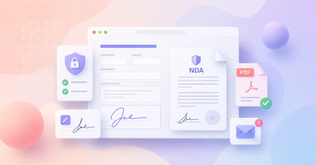 featured image for NDA Form for Your Website_ How to Make One in WordPress with Fluent Forms
