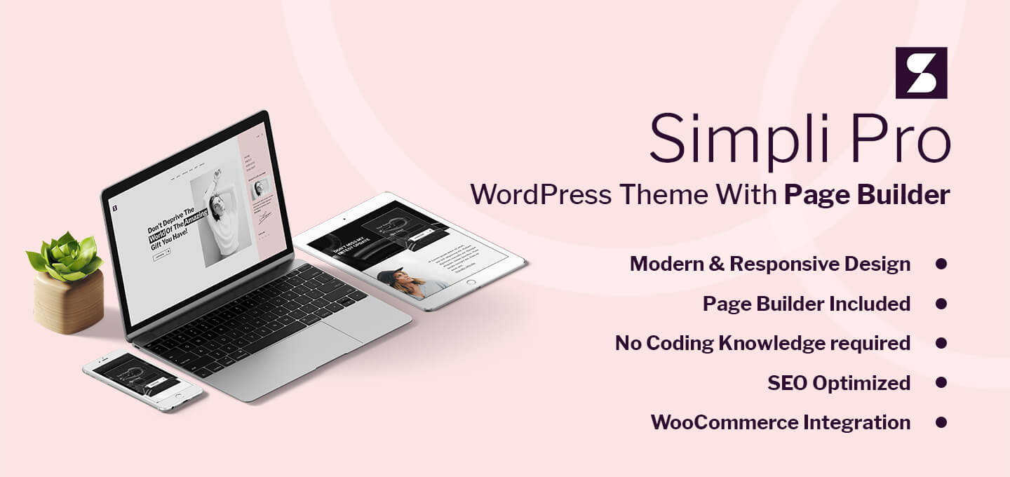 <span itemprop="name">Simpli Pro WooCommerce & Blogging WordPress Theme For Women</span>